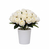 Bouquet de roses artificielles