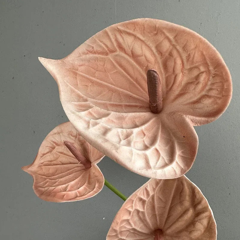 Fleurs artificielles anthuriums