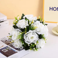 1 boule de roses artificielles