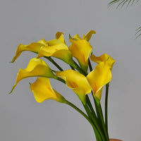 10 fleurs artificielles lys