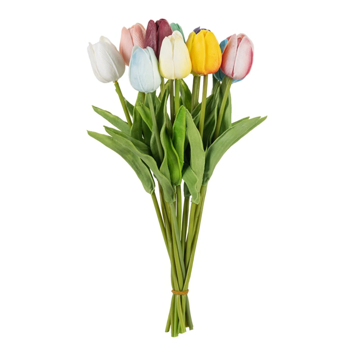 10/30 fleurs artificielles tulipes réalistes