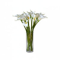 10 fleurs artificielles lys