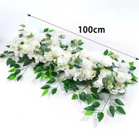 Roses artificielles de centre de table mariage