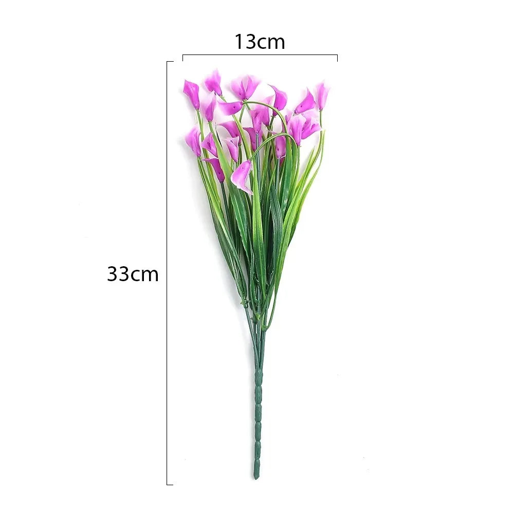 Bouquet de lys calla artificiels