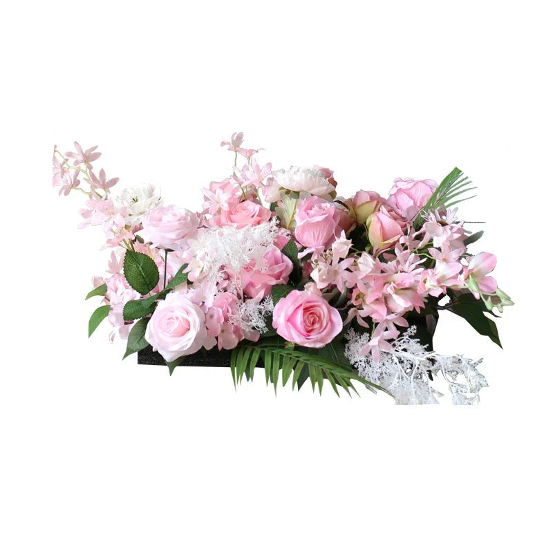 Décoration florale artificielle style rose