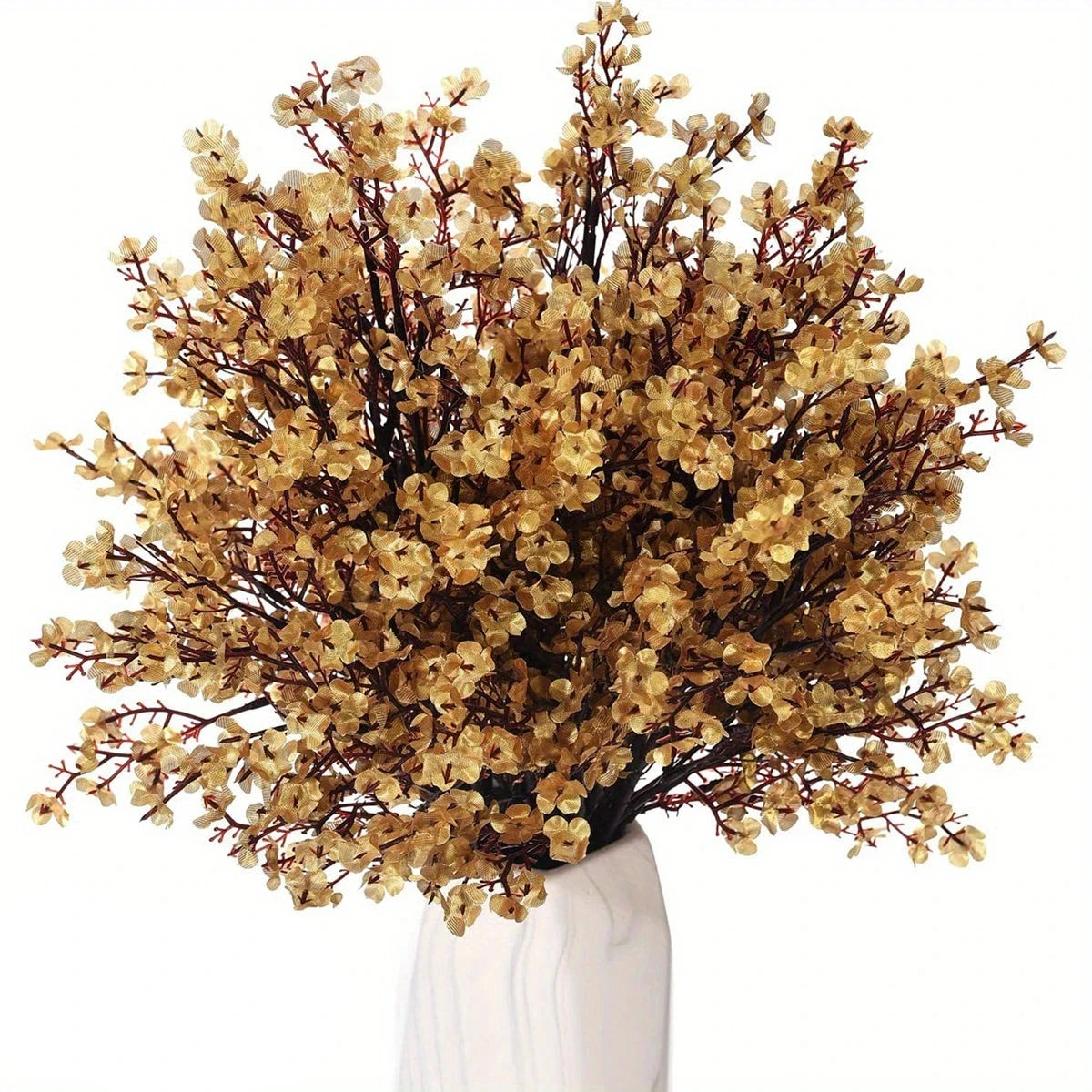 Lot de 5 fleurs artificielles champetre de cerisier