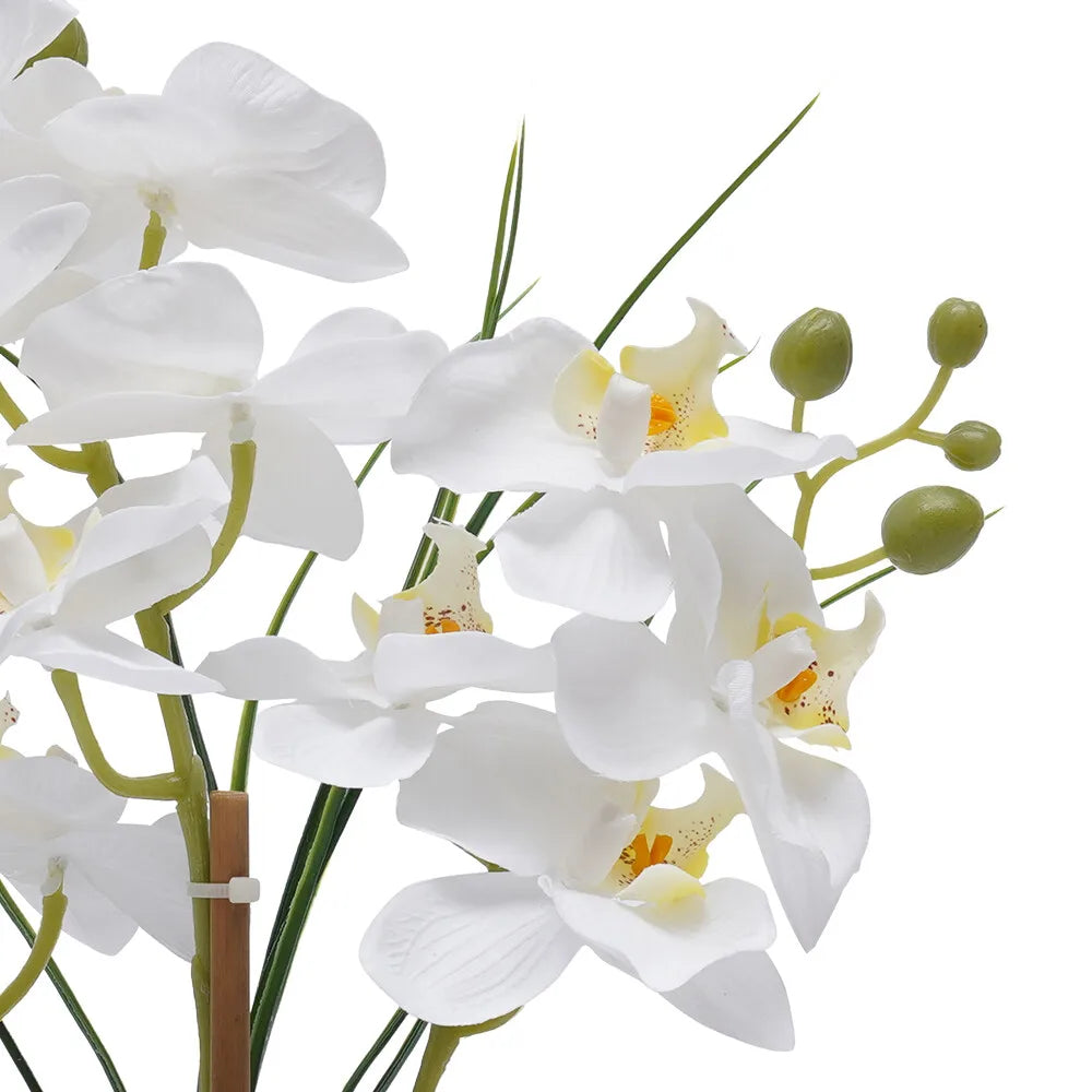 Orchidée Phalaenopsis artificielle en pot