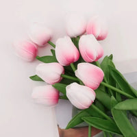 Tulipes artificielles réalistes naturelles