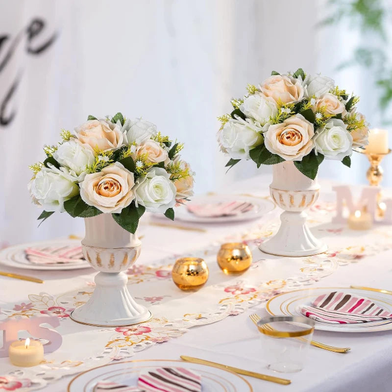 1 boule de roses artificielles