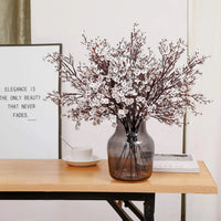 Lot de 5 fleurs artificielles champetre de cerisier