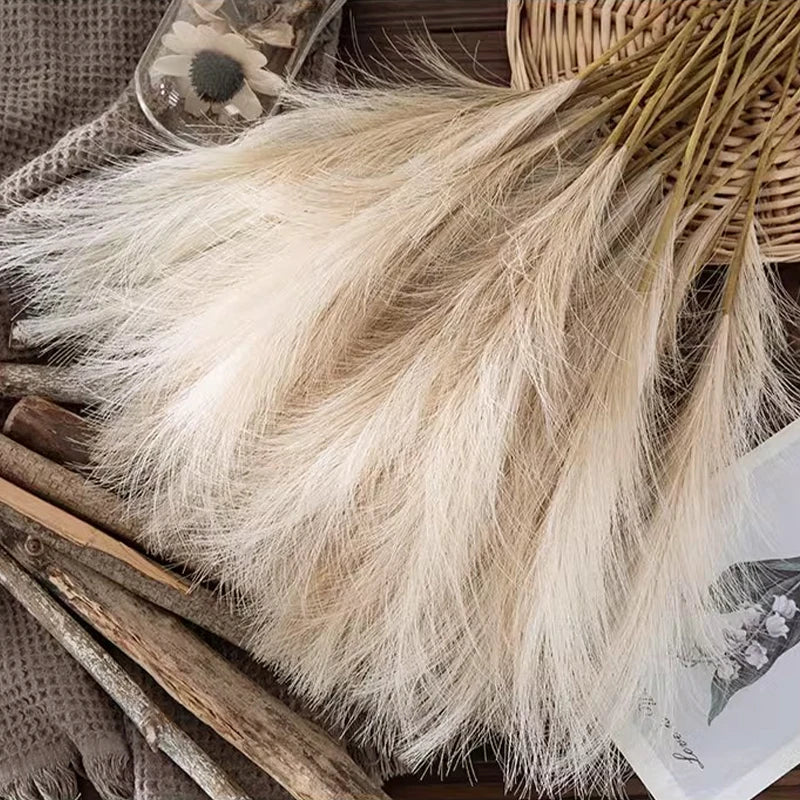 Plumes de pampas naturelles artificielles