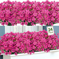 Bouquets de fleurs artificielles décoration jardin