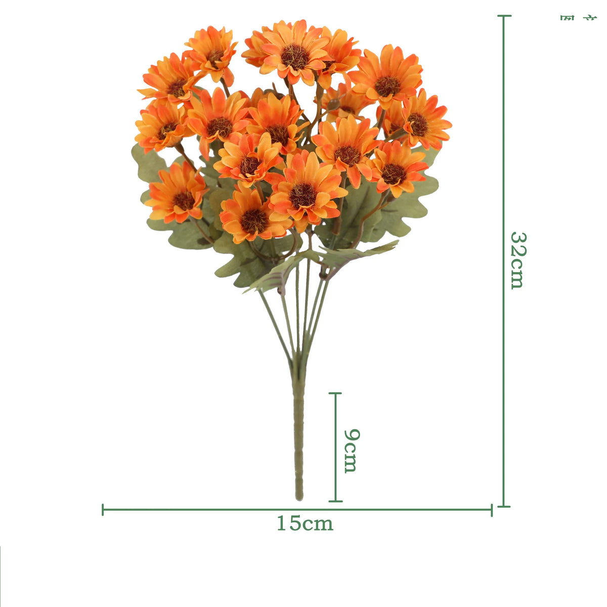 Bouquets de marguerites artificielles
