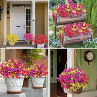 Bouquets de fleurs artificielles décoration jardin