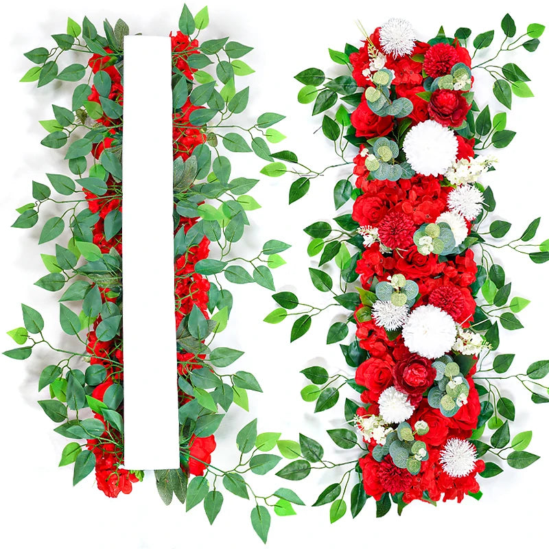 Roses artificielles de centre de table mariage