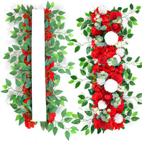 Roses artificielles de centre de table mariage