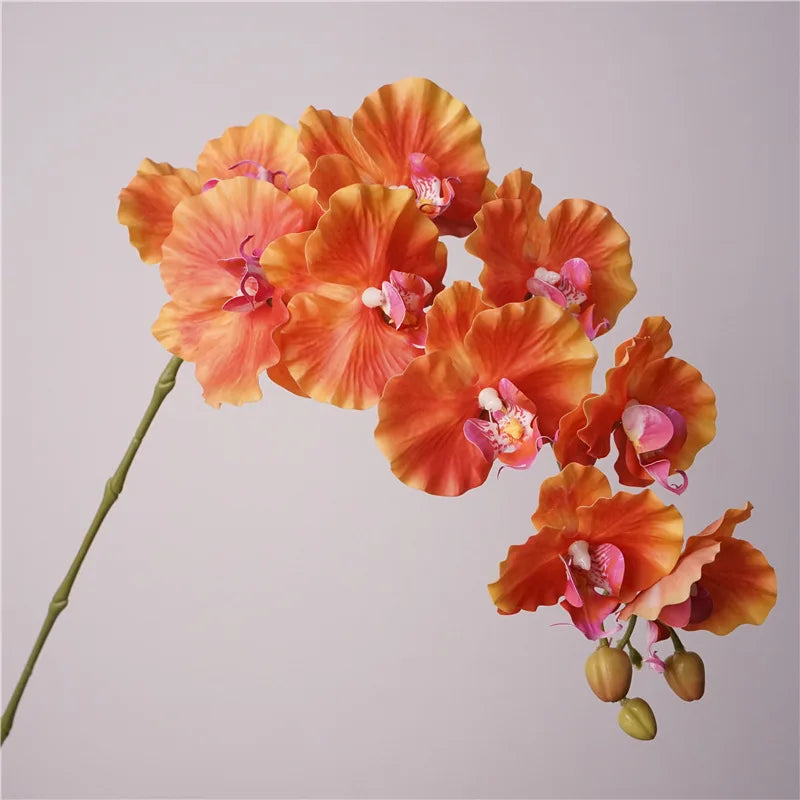 Lot de 3 orchidée artificielles Phalaenopsis à 9 têtes