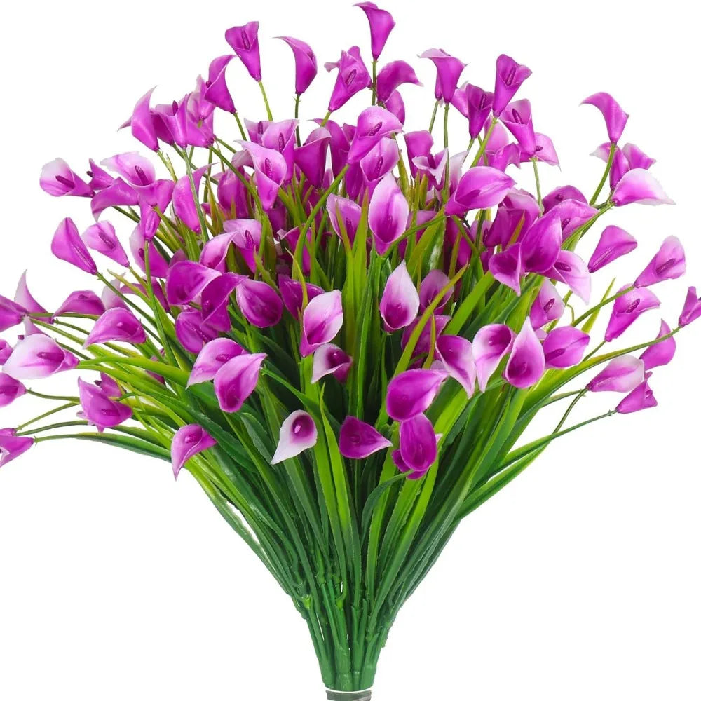 Bouquet de lys calla artificiels