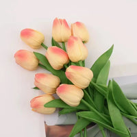 Tulipes artificielles réalistes naturelles