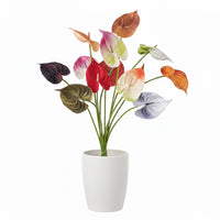 Fleurs artificielles anthuriums élégante
