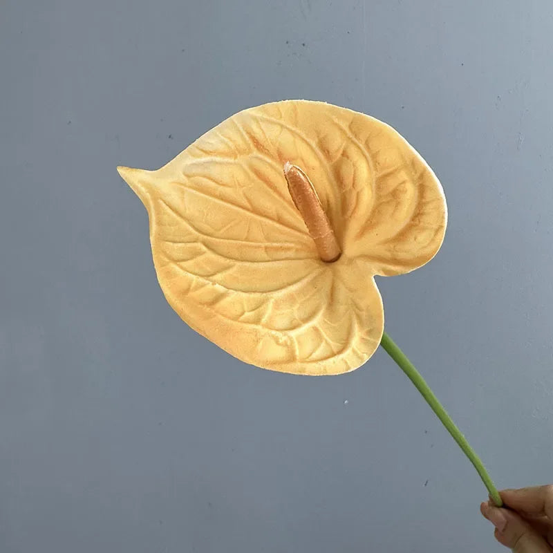 Fleurs artificielles anthuriums