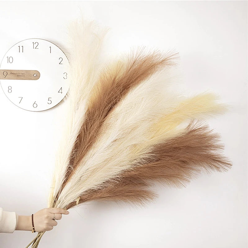 Plumes de pampas naturelles artificielles