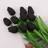 Tulipes artificielles réalistes naturelles