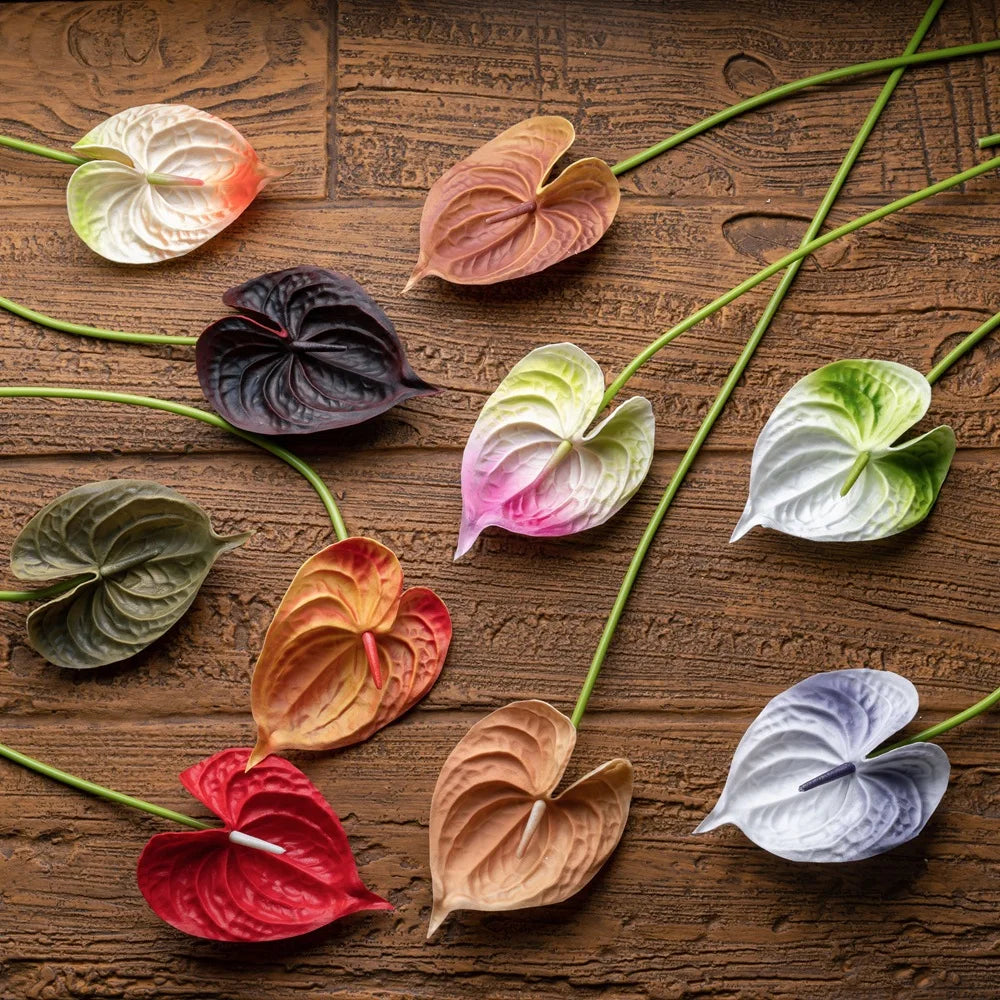 Fleurs artificielles anthuriums élégante