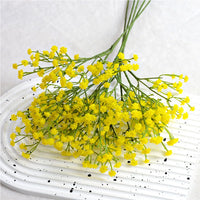 Bouquet de 5 ou 10 fleurs artificielles en gypsophile élégante