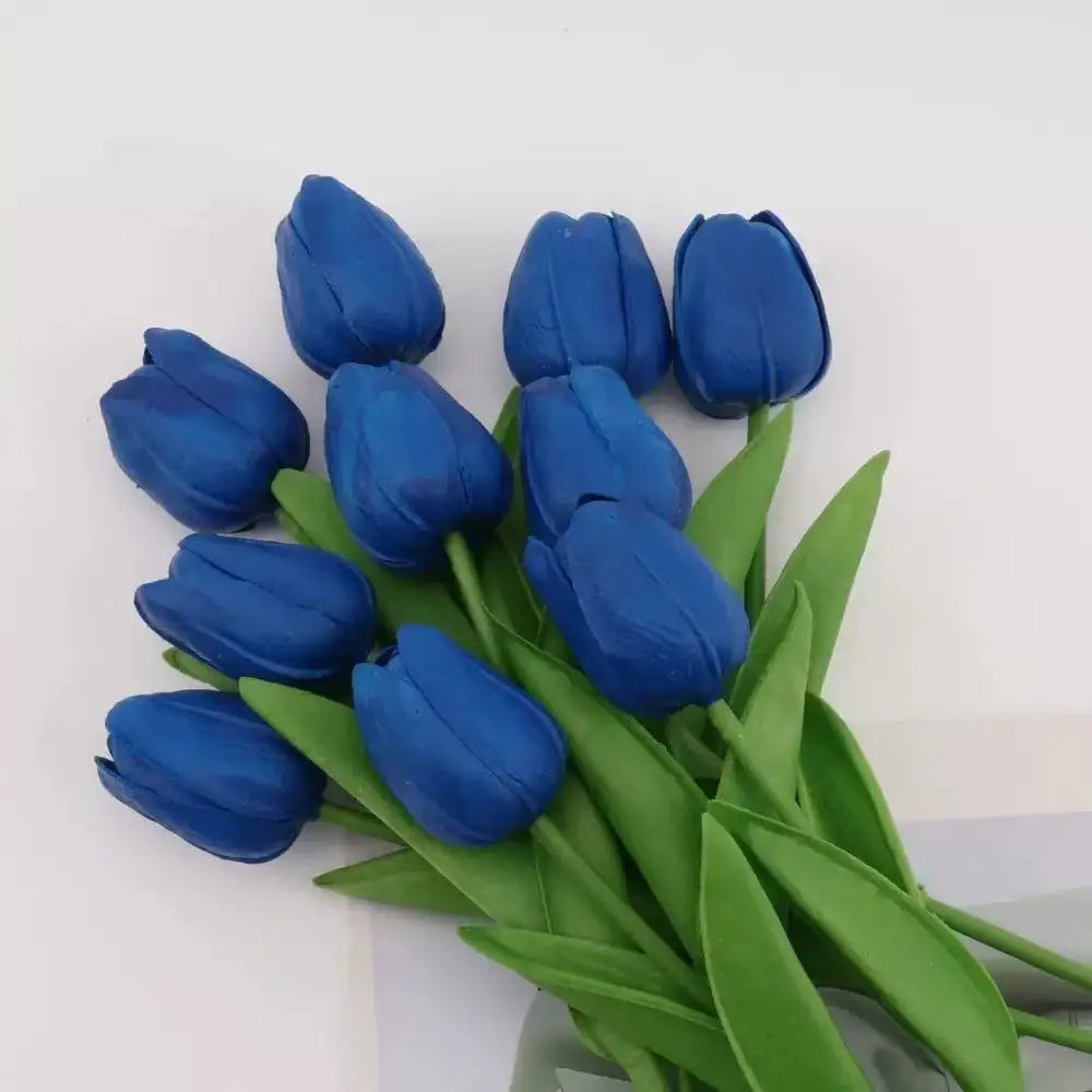 Tulipes artificielles réalistes naturelles