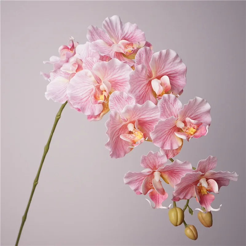 Lot de 3 orchidée artificielles Phalaenopsis à 9 têtes