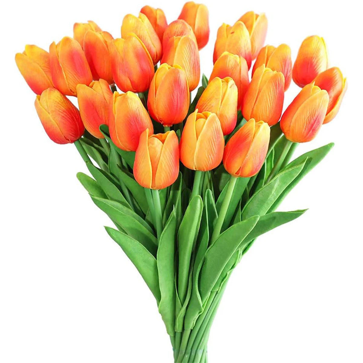 10/30 fleurs artificielles tulipes réalistes