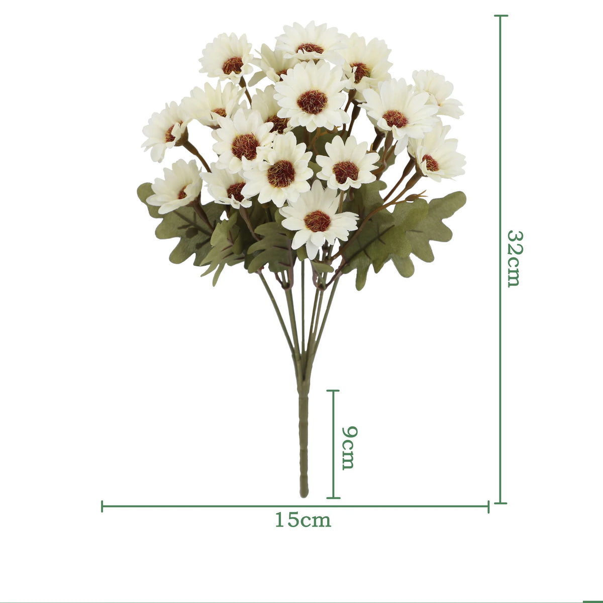 Bouquets de marguerites artificielles