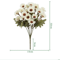 Bouquets de marguerites artificielles