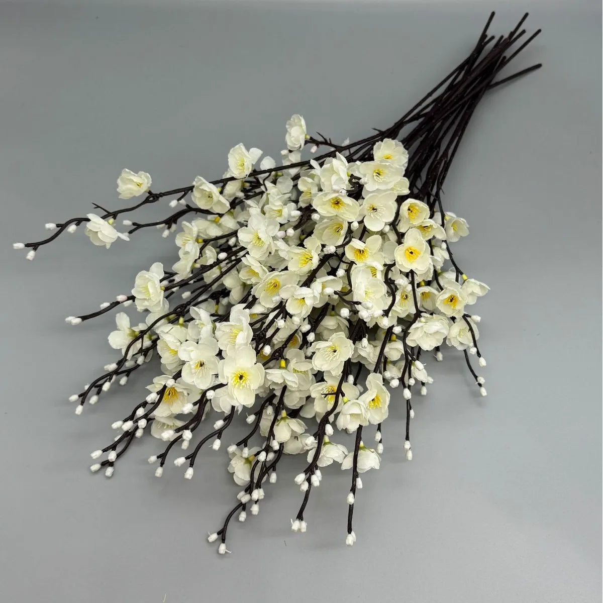 Fleurs de prunier artificielles pour salon
