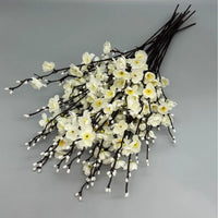 Fleurs de prunier artificielles pour salon