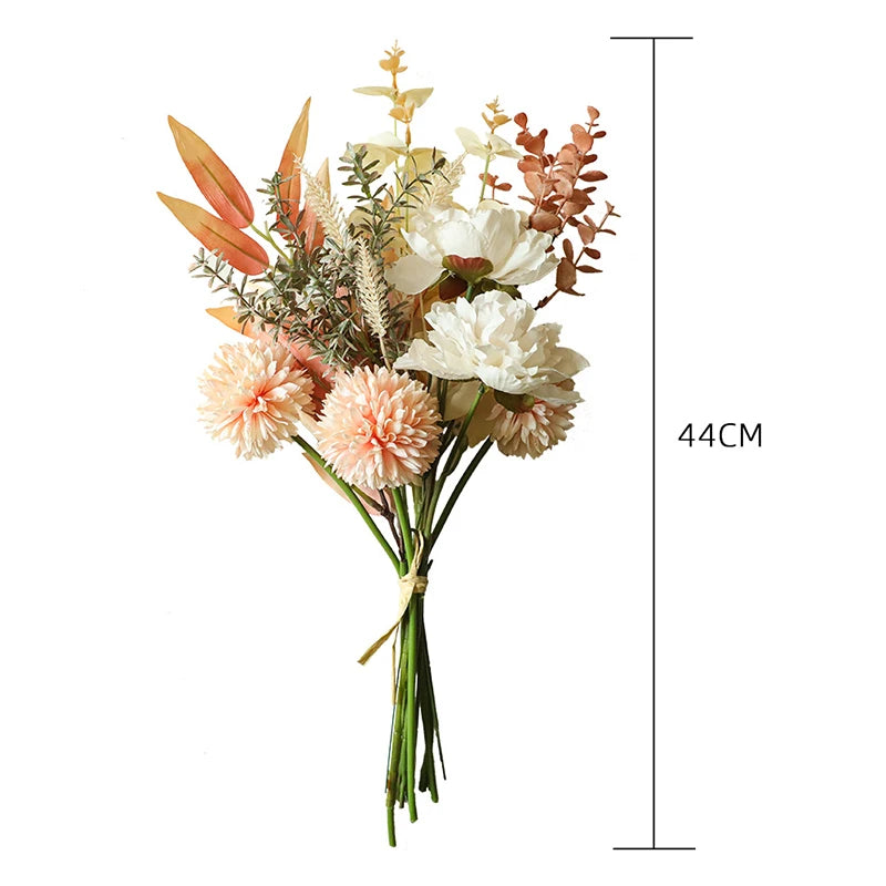 Bouquet de fleurs artificielles pour la décoration intérieure