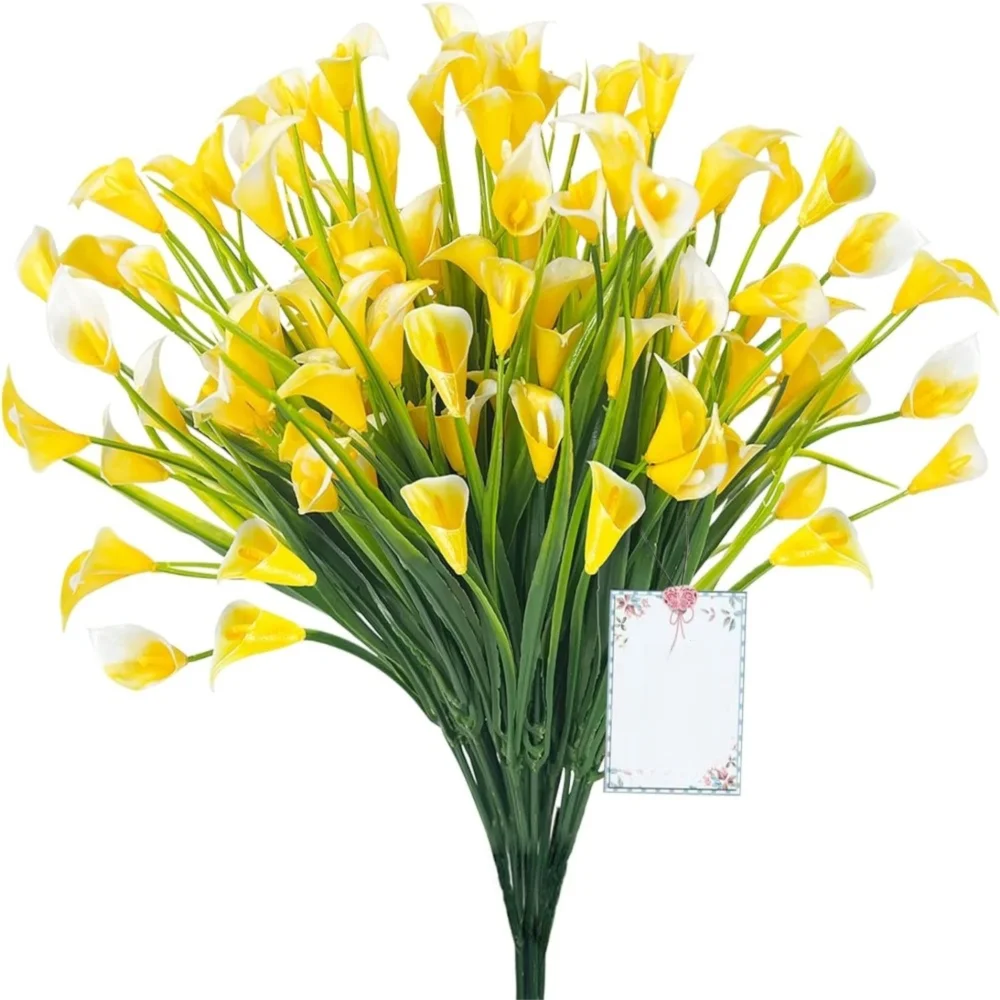 Bouquet de lys calla artificiels