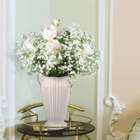 Bouquet de 5 ou 10 fleurs artificielles en gypsophile élégante