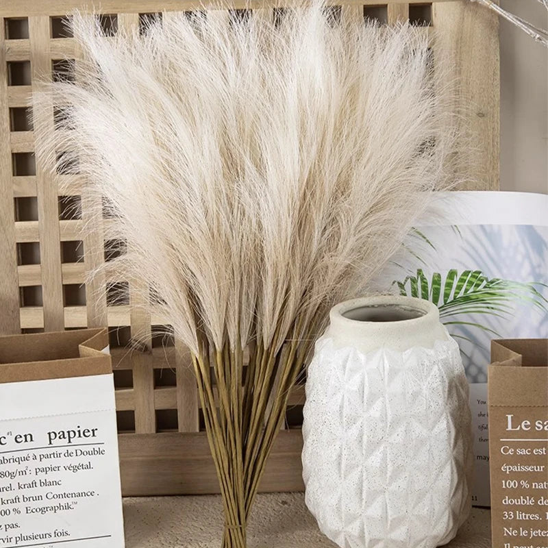 Plumes de pampas naturelles artificielles