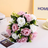 1 boule de roses artificielles