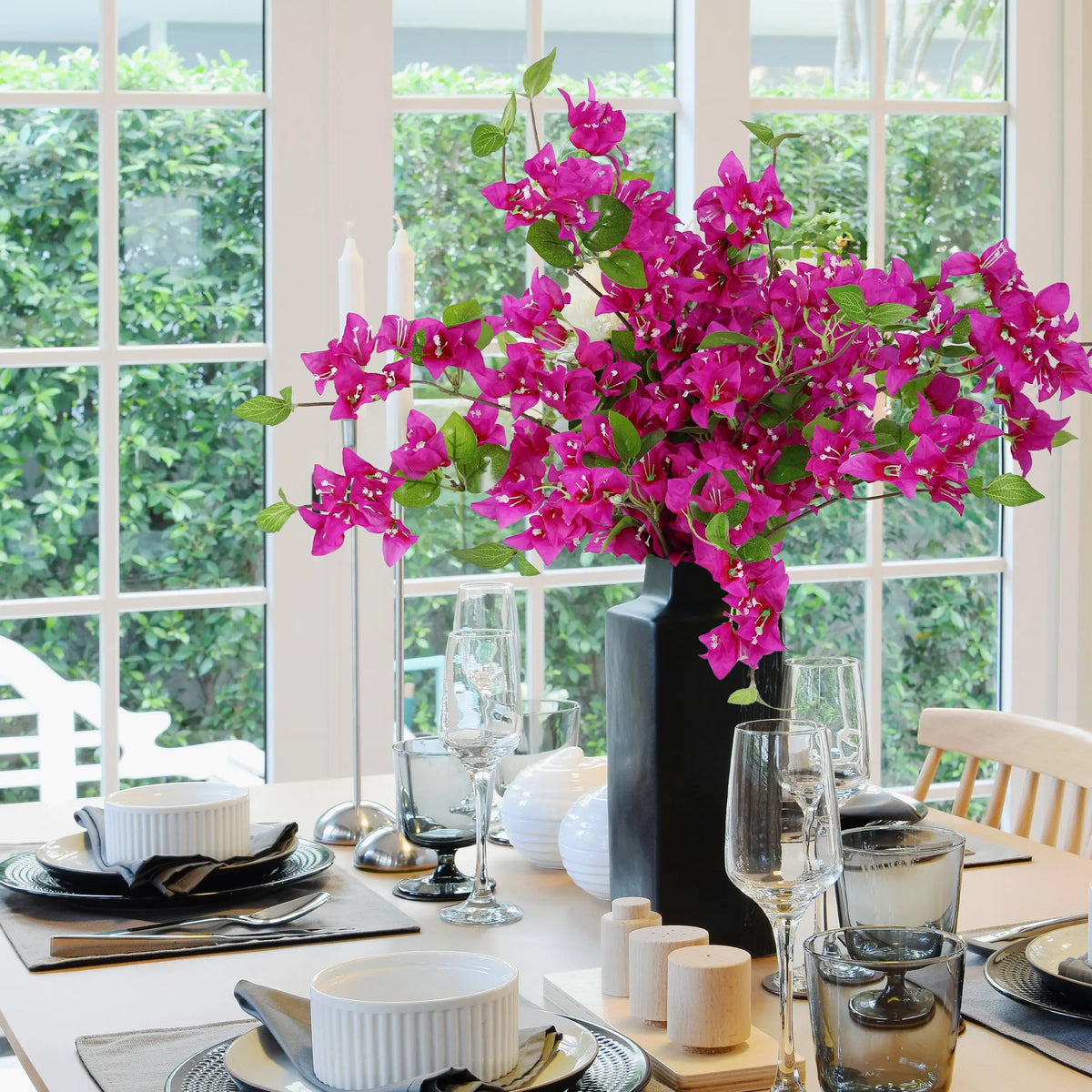Bougainvillée artificielle pour décoration intérieure et extérieure