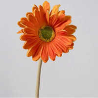 Lot de 5 ou 10 fleurs artificielles gerberas
