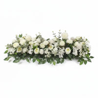 Roses artificielles de centre de table mariage