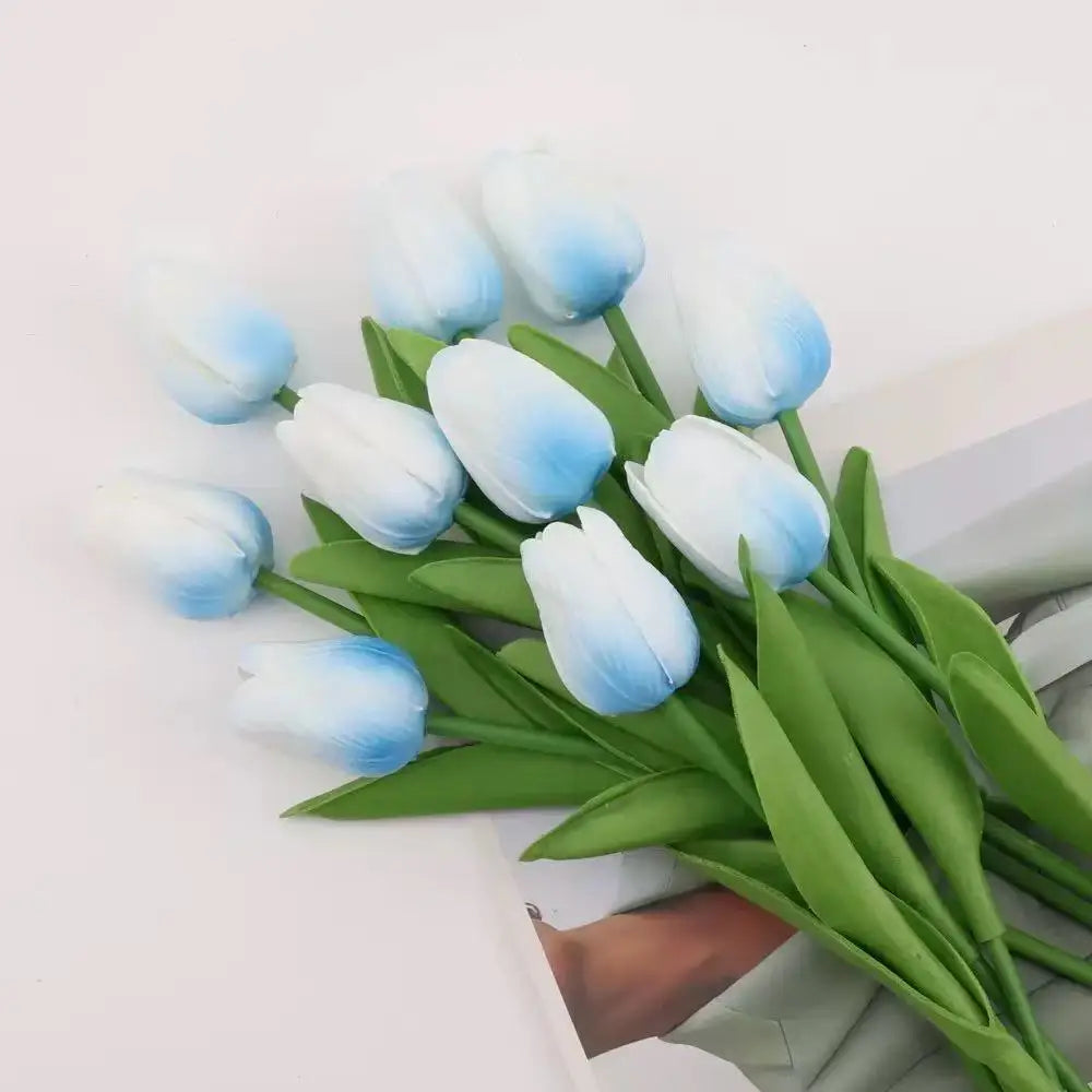 Tulipes artificielles réalistes naturelles