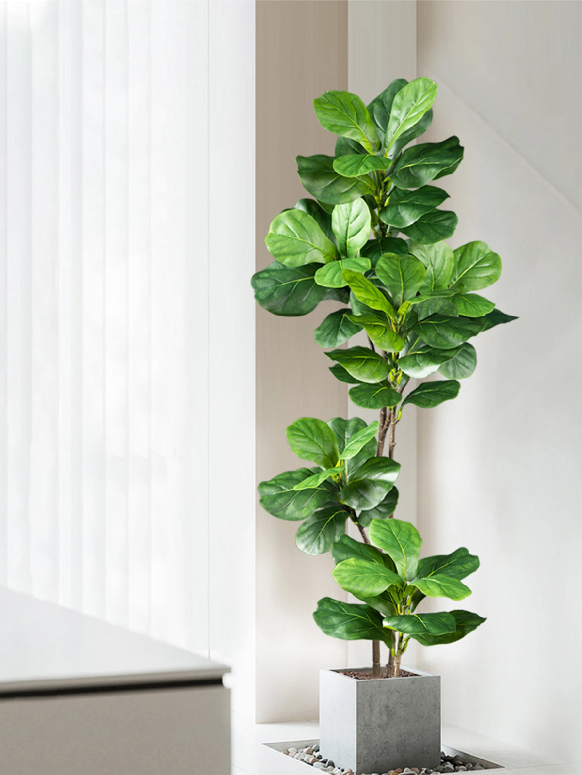 Grand ficus artificiel de 70 à 135 cm