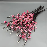 Fleurs de prunier artificielles pour salon