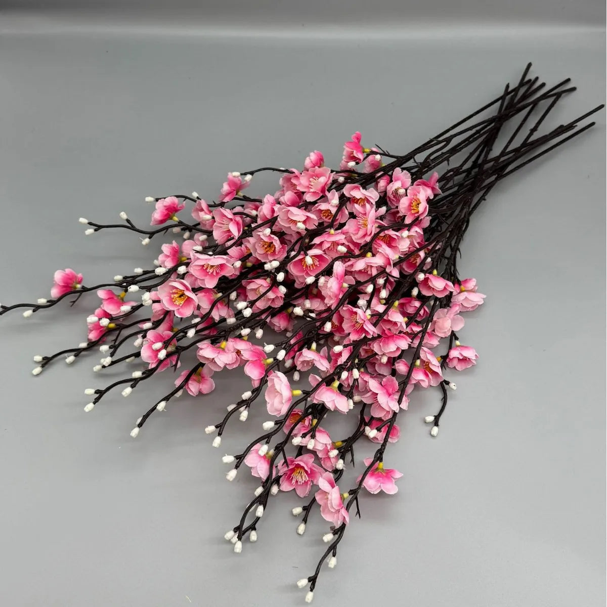 Fleurs de prunier artificielles pour salon