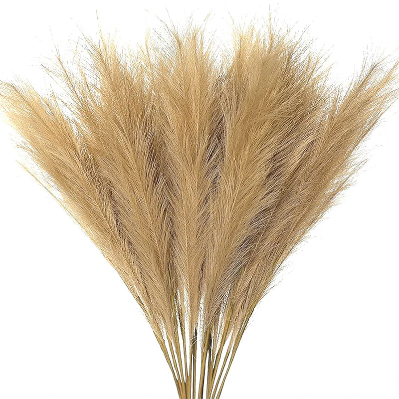Plumes de pampas naturelles artificielles