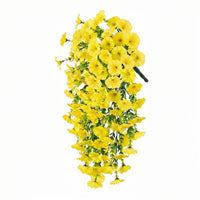 4 Fleurs artificielles suspendues pour extérieur